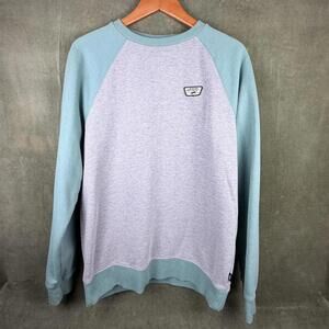 Vans Grey & Turquoise Crewneck Hoodie
